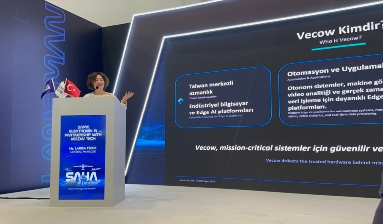 Vecow, SAHA Expo 2026’da Savunma, Denizcilik ve Otonom Sistemler İçin Edge AI Çözümlerini Tanıttı