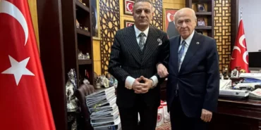 Suikast İddiası Soruşturmasında Tahliye Edilen Selahattin Yılmaz Devlet Bahçeli’yi Ziyaret Etti