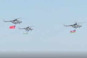 Azerbaycan'daki Birliğin Gücü Tatbikatı Kapsamında Meskun Mahal Eğitimleri Gerçekleştirildi
