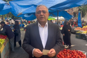 Sezgin Tanrıkulu Diyarbakır'da semt pazarını ziyaret ederek ekonomik verilere tepki gösterdi